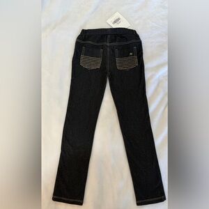 Deux Par Deux black jeggings